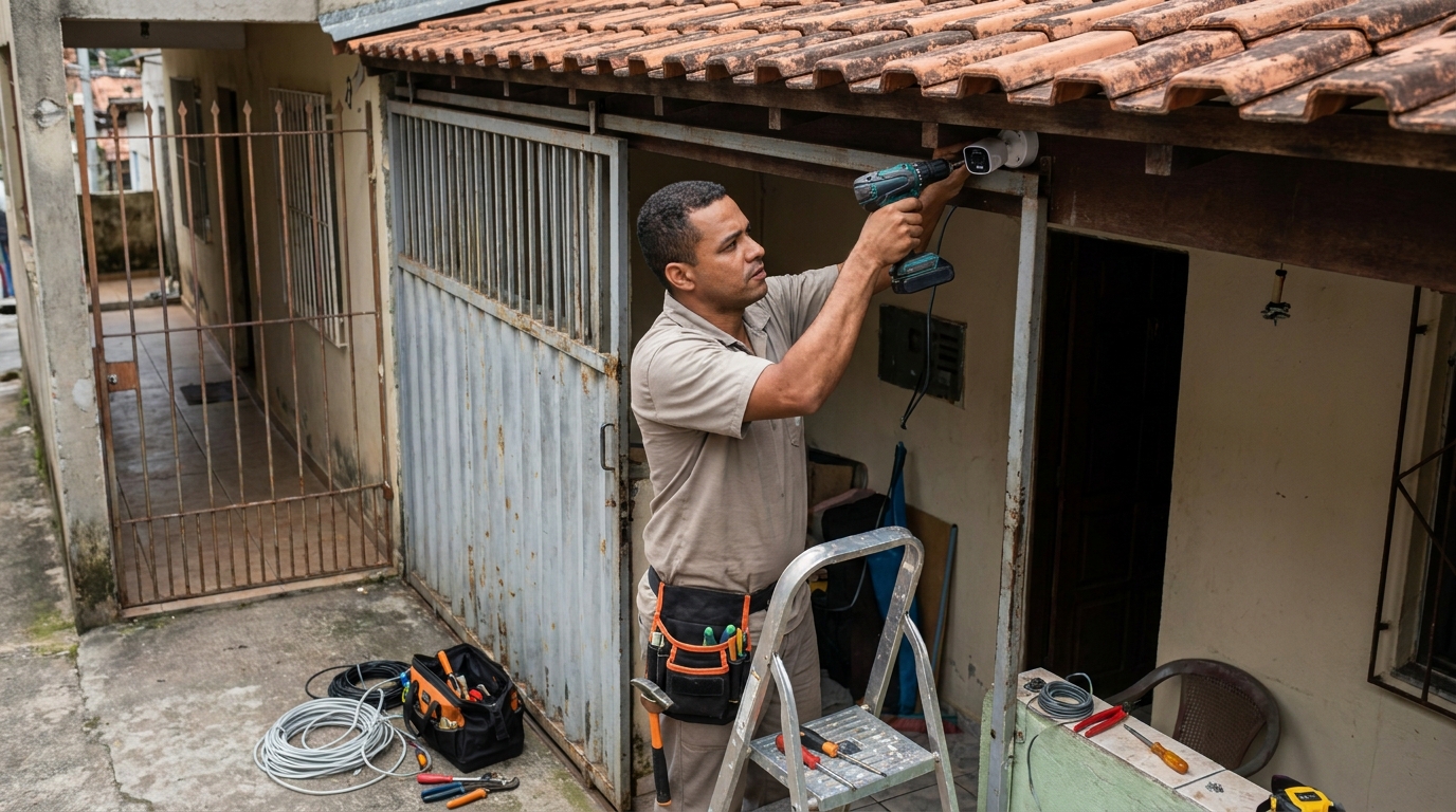 Instalação de Câmeras de Segurança perto de mim em Marília‑SP